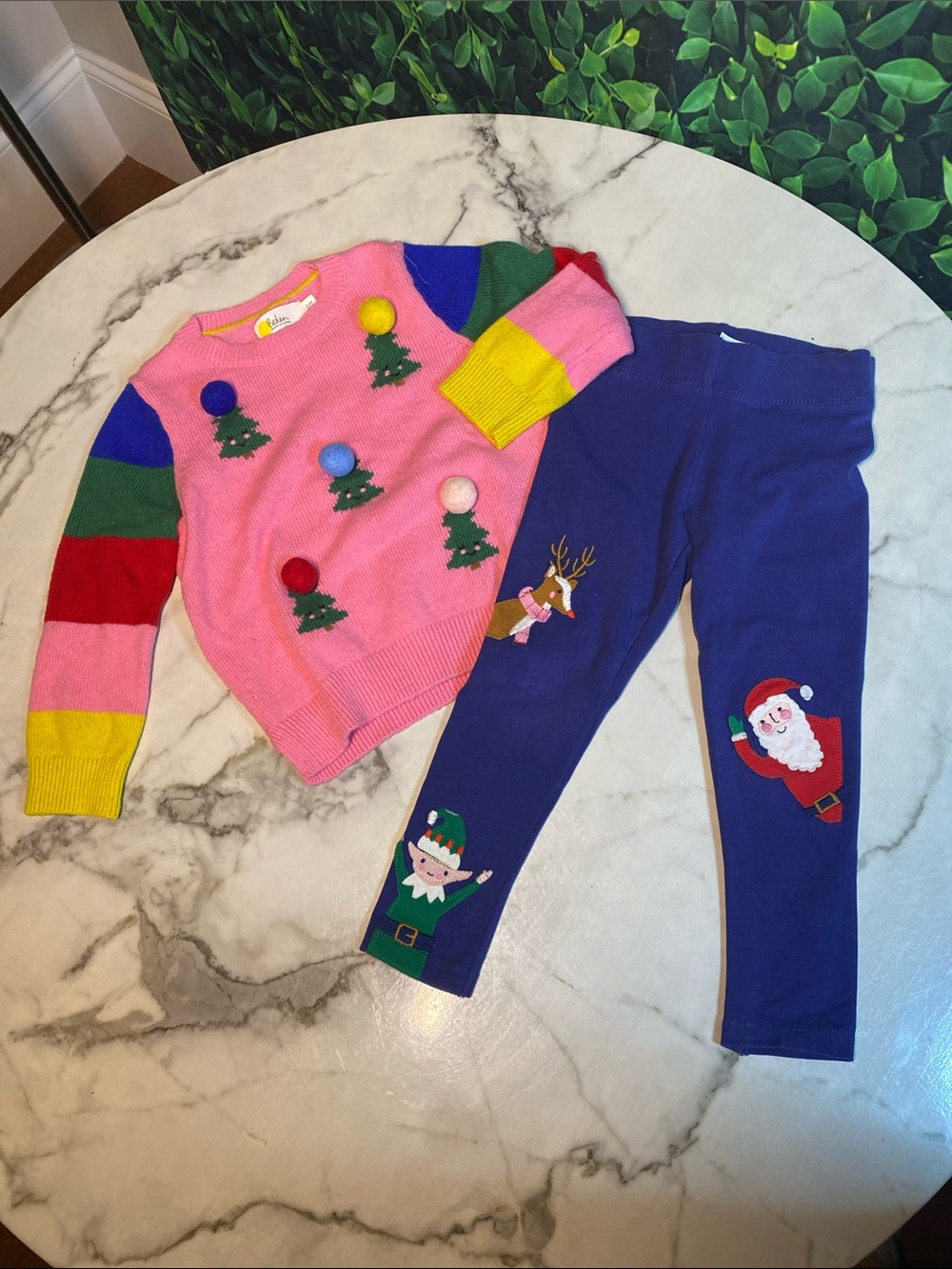 Mini Boden Christmas Set 3-4Y